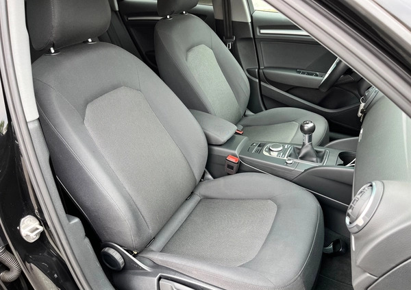 Audi A3 cena 61900 przebieg: 138000, rok produkcji 2016 z Września małe 667